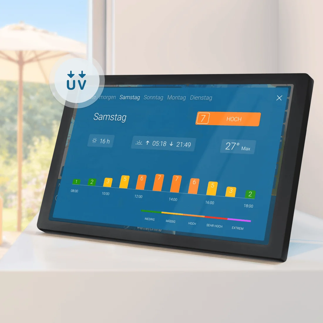 wetteronline home 4 (Schwarz) — 5