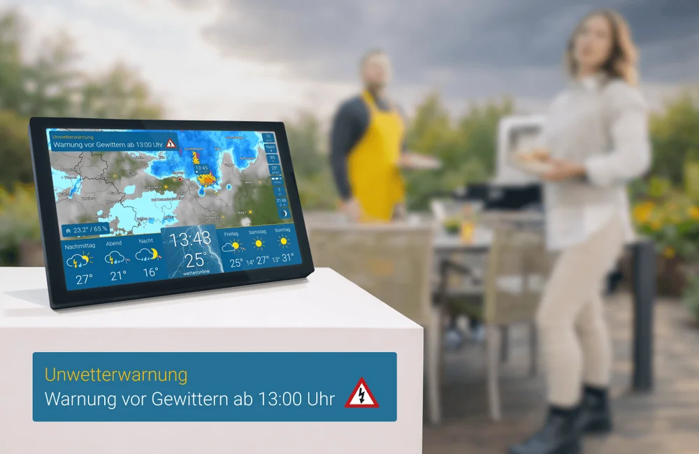 Mehr sehen, mehr Wissen - Radare, Unwetterwarnungen & mehr